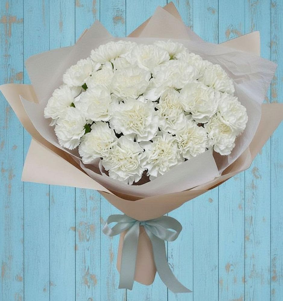 Букет цветов из: Гвоздики в Новом Торъяле