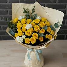 Букет цветов из:  Розы в Новом Торъяле