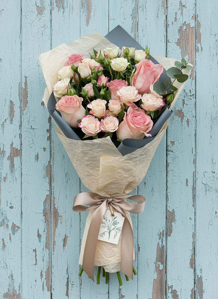 Букет цветов из: Розы в Новом Торъяле