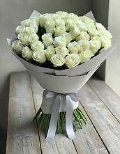 Букет 35 Белых роз в Новом Торъяле