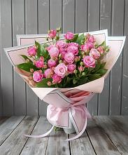 Букет Розовый кустик в Новом Торъяле