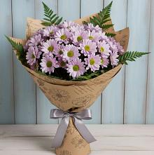 Букет цветов из:  Хризантемы в Новом Торъяле