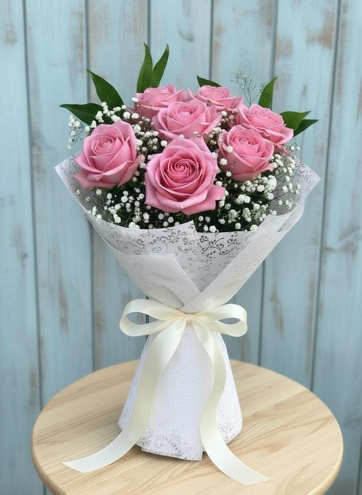 Букет цветов из: Розы в Новом Торъяле