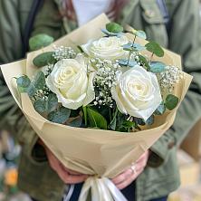 Букет Нежные грёзы в Новом Торъяле Букет цветов из: Розы в Новом Торъяле