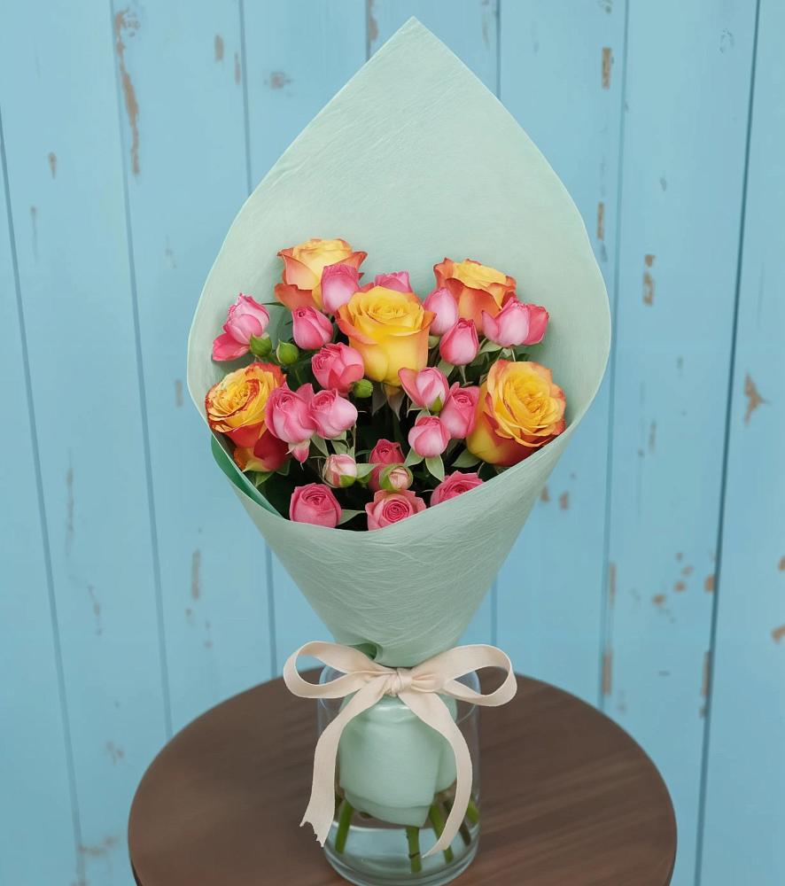 Букет цветов из: Розы в Новом Торъяле