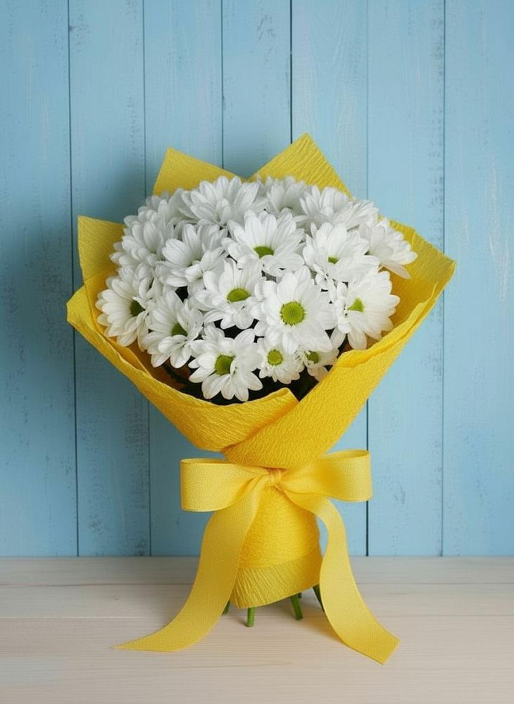 Букет цветов из: Хризантемы в Новом Торъяле