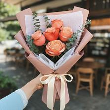 Букет цветов из:  Розы в Новом Торъяле