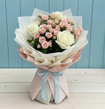 Букет цветов из:  Розы в Новом Торъяле