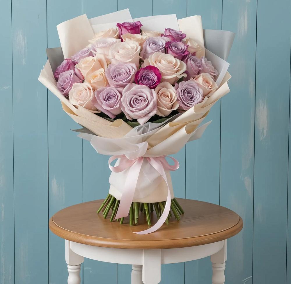 Букет цветов из: Розы в Новом Торъяле