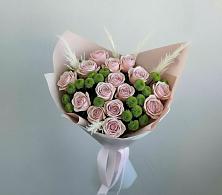 Букет цветов из:  Розы и Хризантемы #REPLACE_PRED# Новом Торъяле