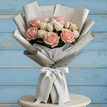 Букет цветов из:  Розы в Новом Торъяле