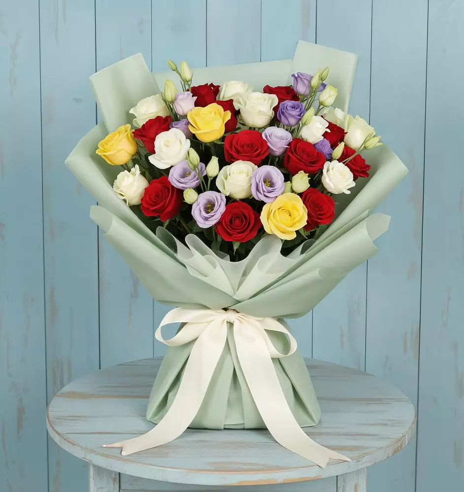 Букет цветов из: Розы в Новом Торъяле