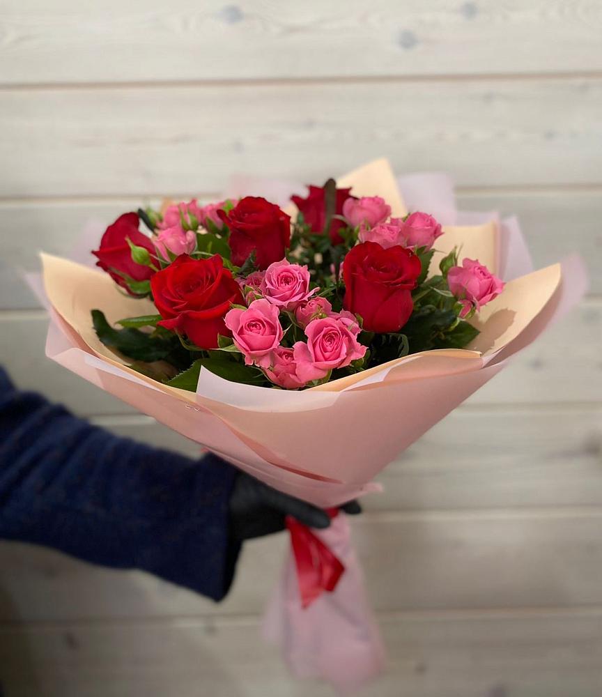 Букет цветов из: Розы в Новом Торъяле