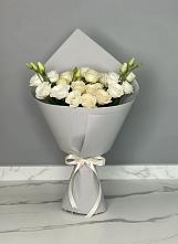 Букет цветов из:  Розы и Лизиантусы в Новом Торъяле